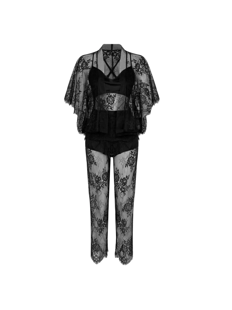 Perfect Combination- Three-Piece Pyjama Set - Image 3
