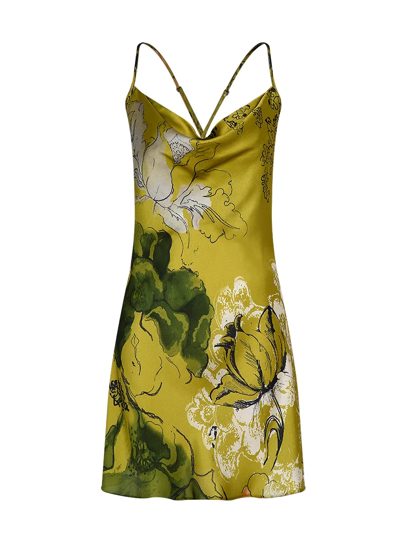 Short Satin Nightdress - Image 2