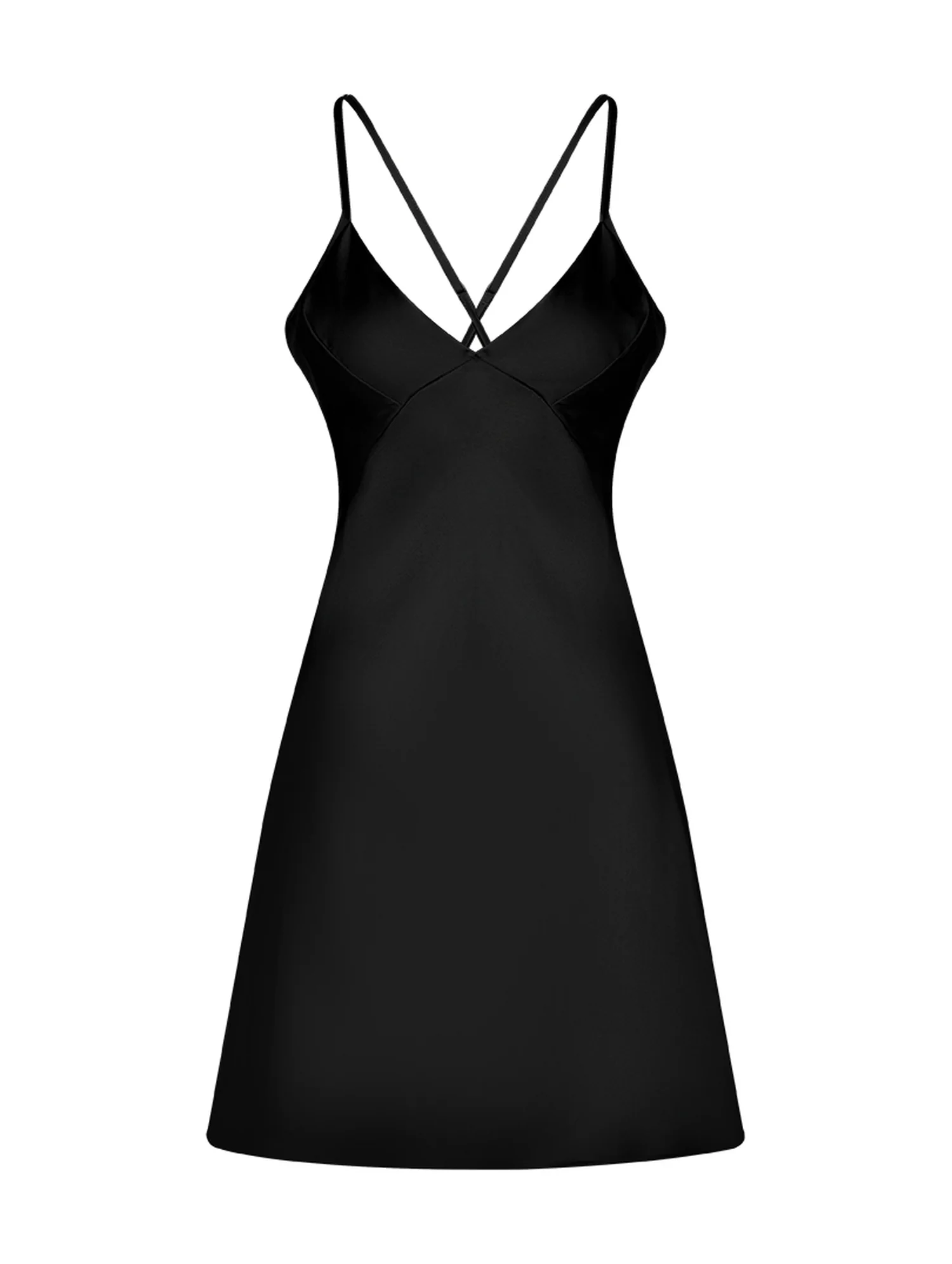 Mini Satin Nightdress