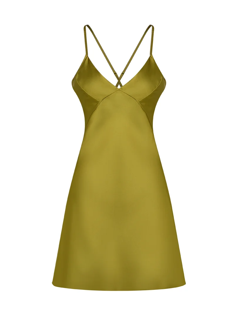 Short Satin Nightdress