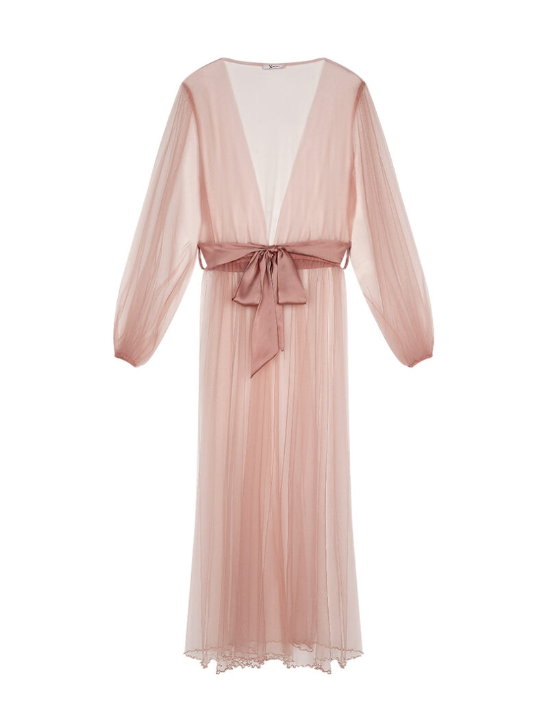 Long Tulle Robe
